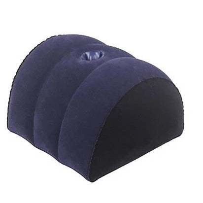 Inflatable Half-Moon Sex Pillow with Pump
