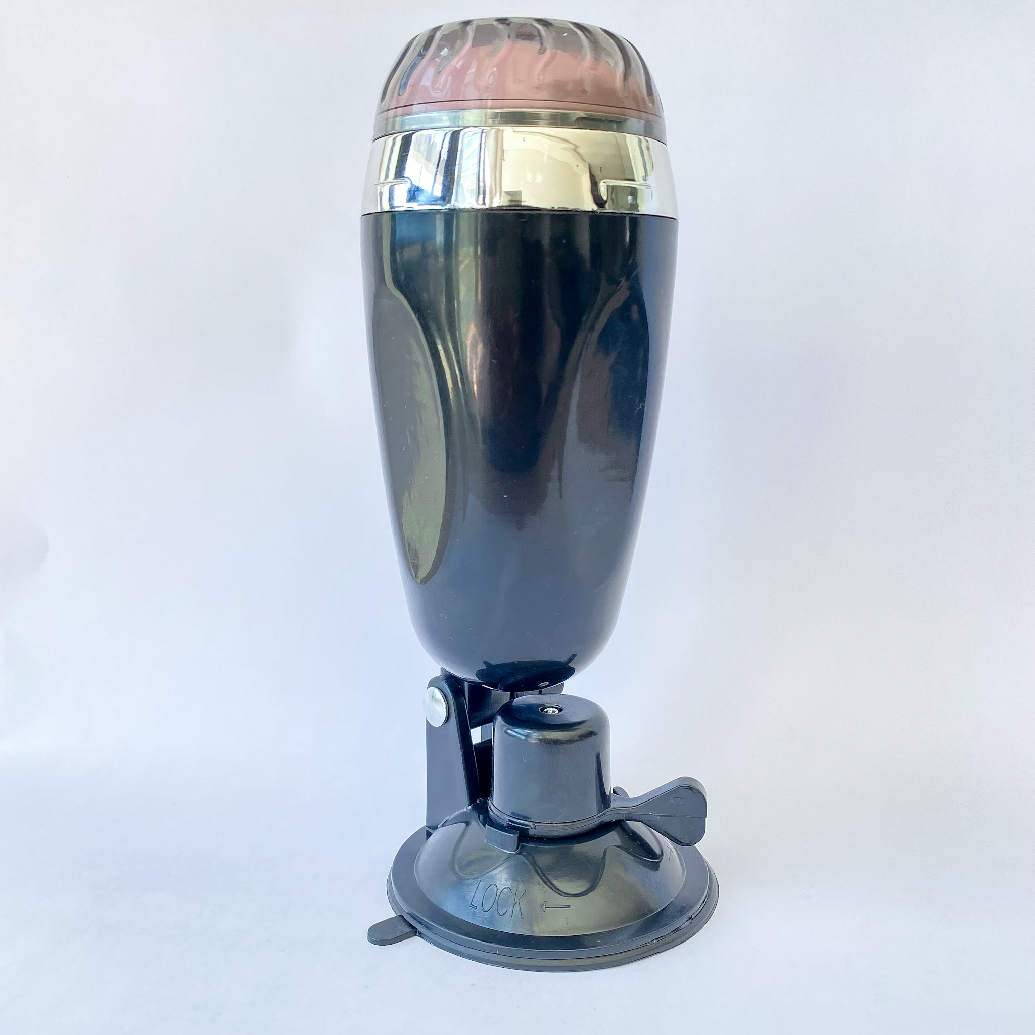 Handsfree Suction Cup 20cm Masturbator - 4Play Essentials