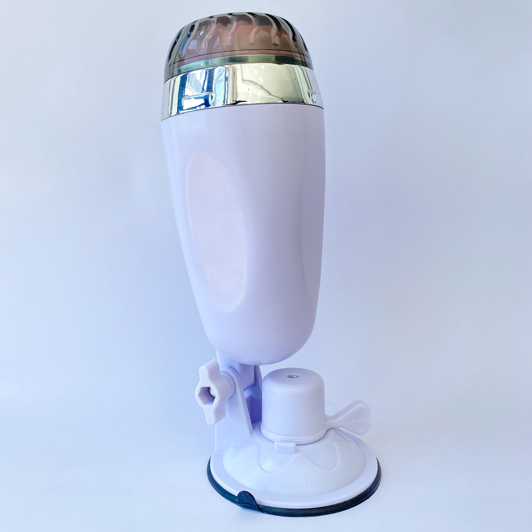 Handsfree Suction Cup 20cm Masturbator - 4Play Essentials