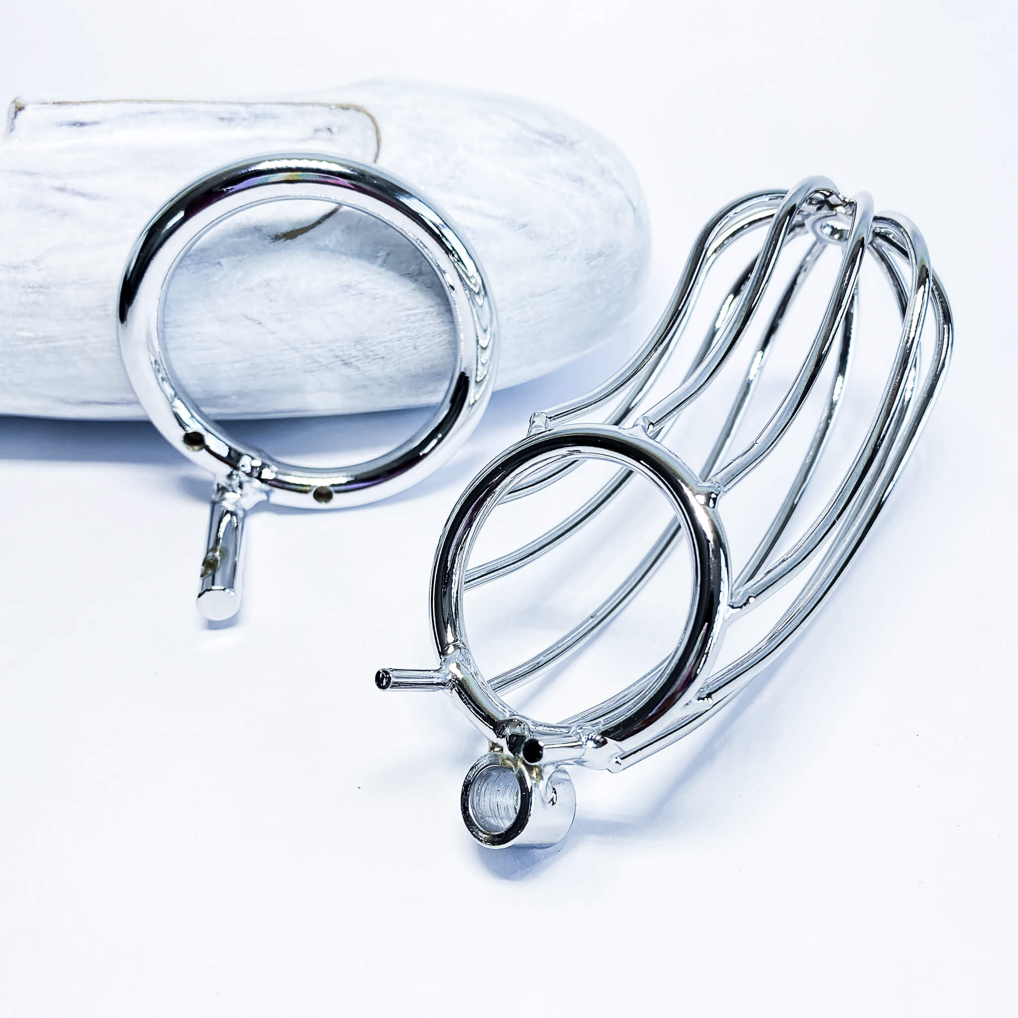 Jail Bird Metal Chastity Cages