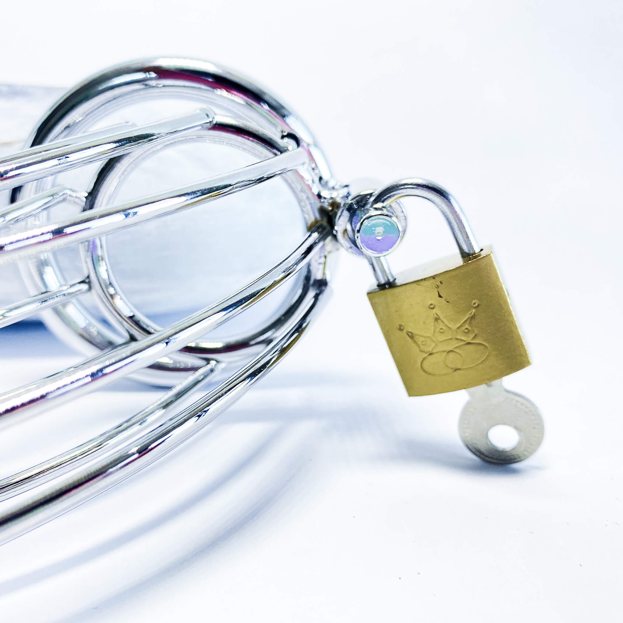 Jail Bird Metal Chastity device