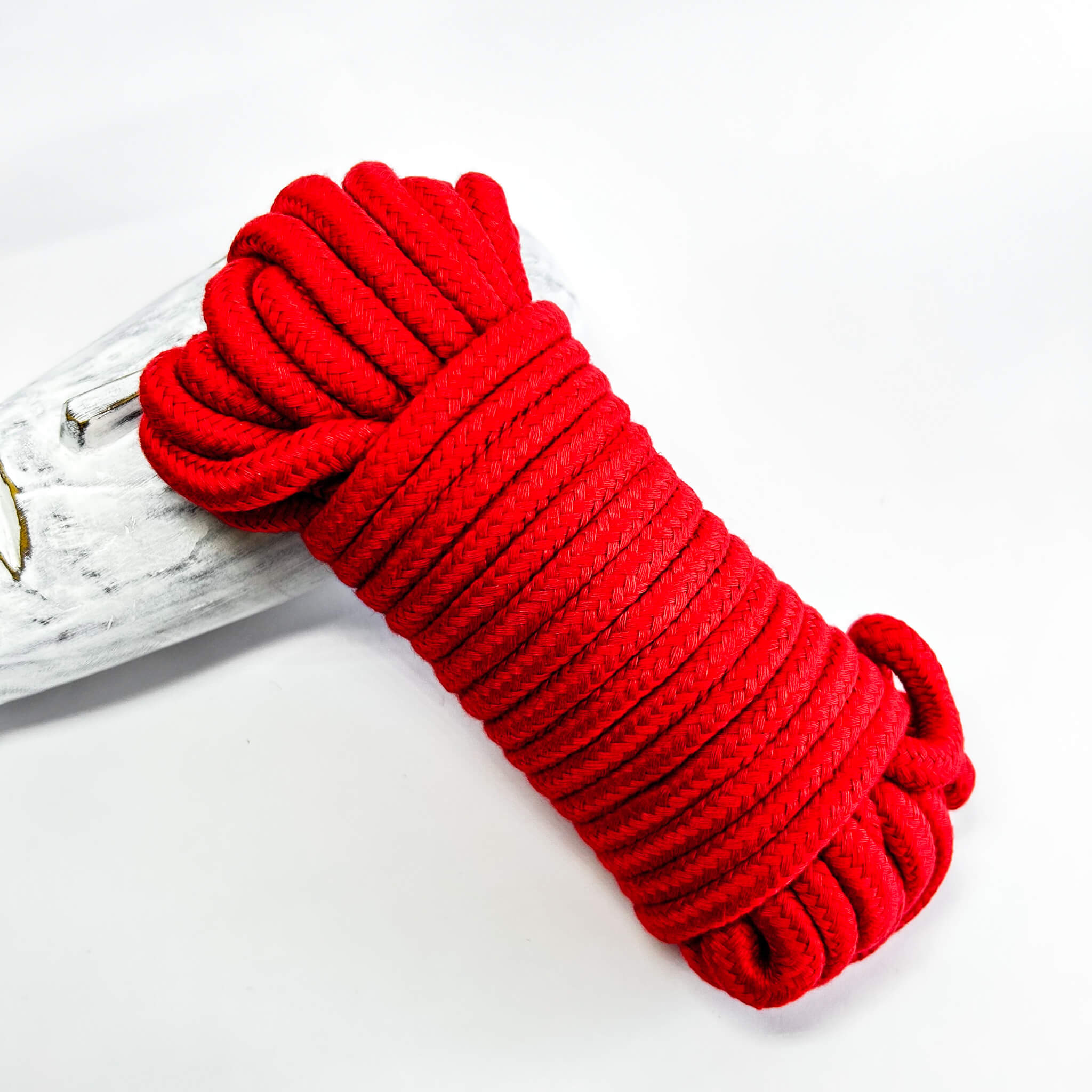 Soft Bondage Rope 20m red