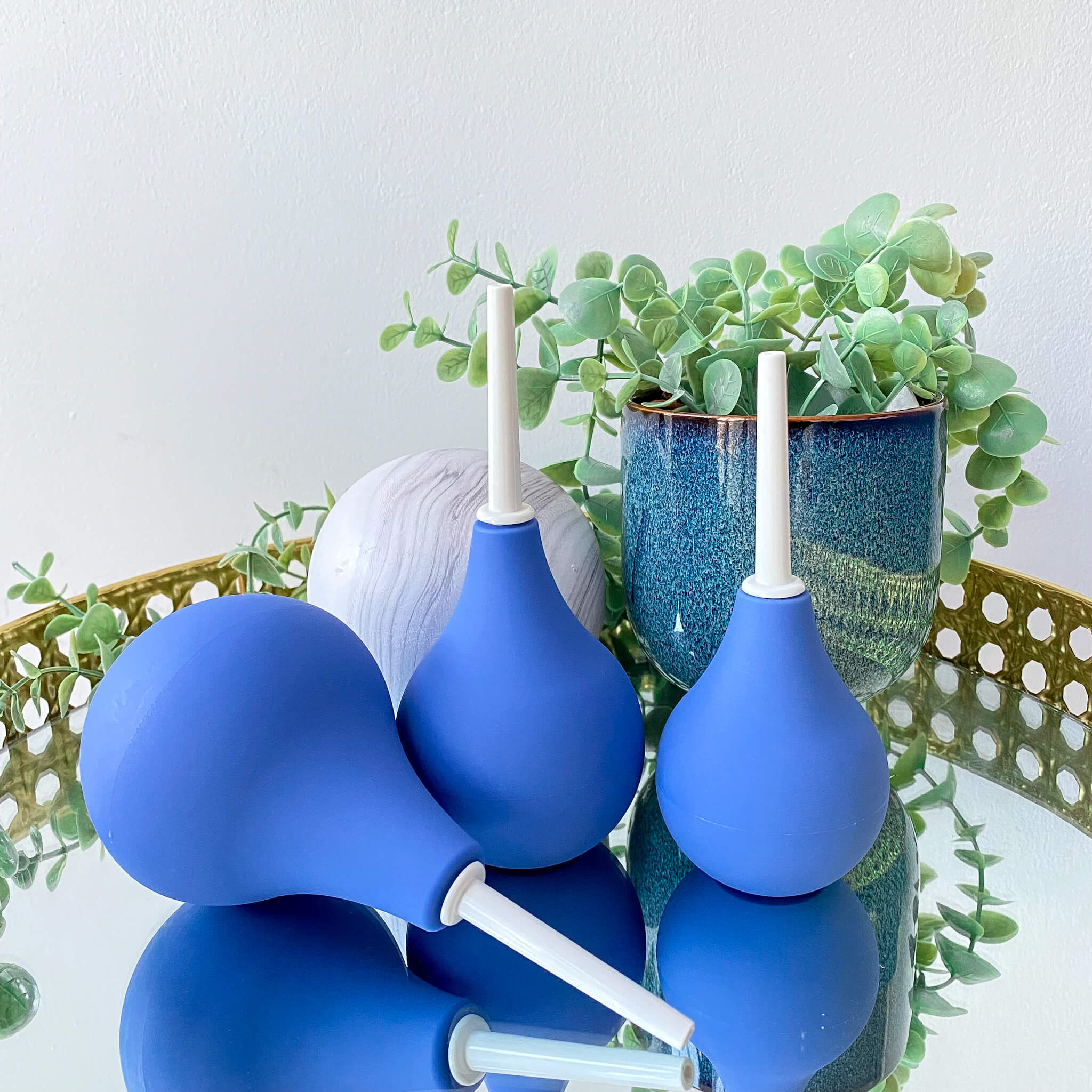 Blue Rectal Anal Douche - 4Play Essentials