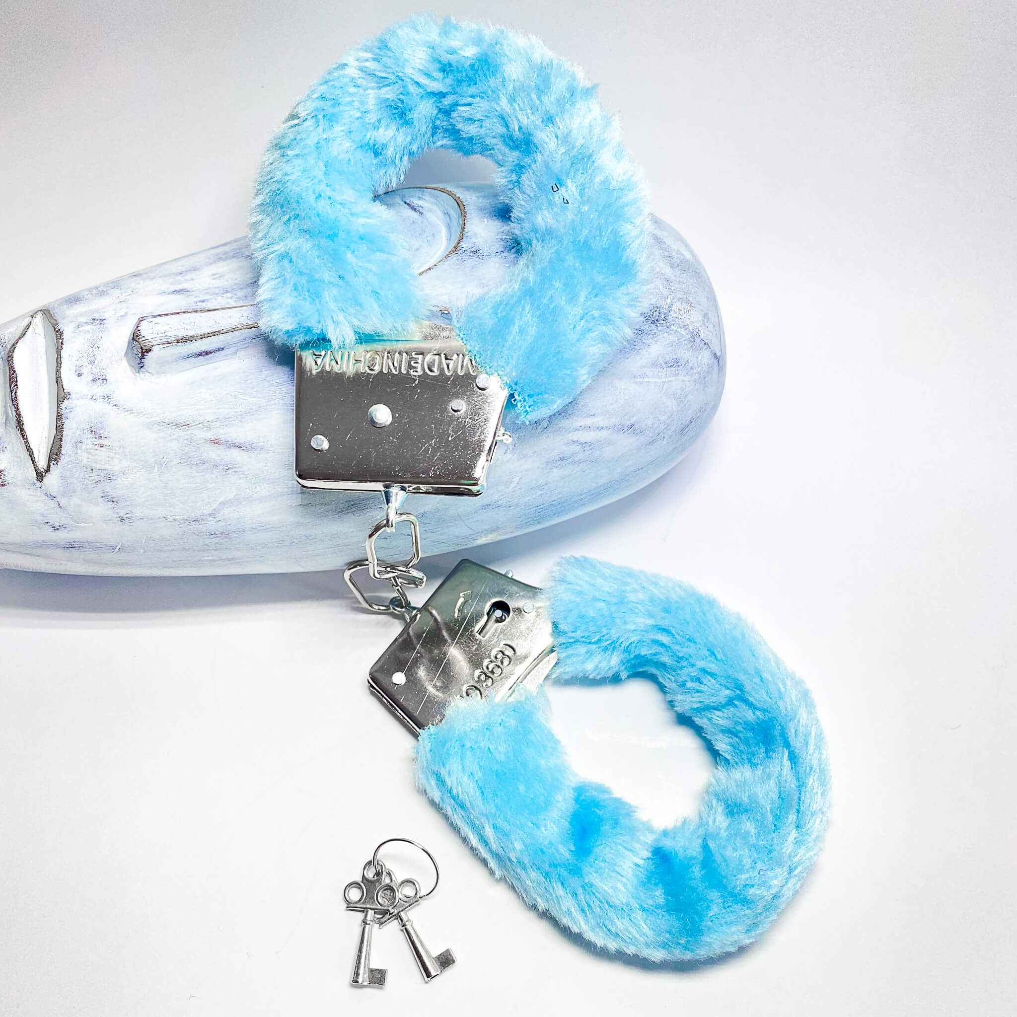 Fluffy handcuffs - 5cm