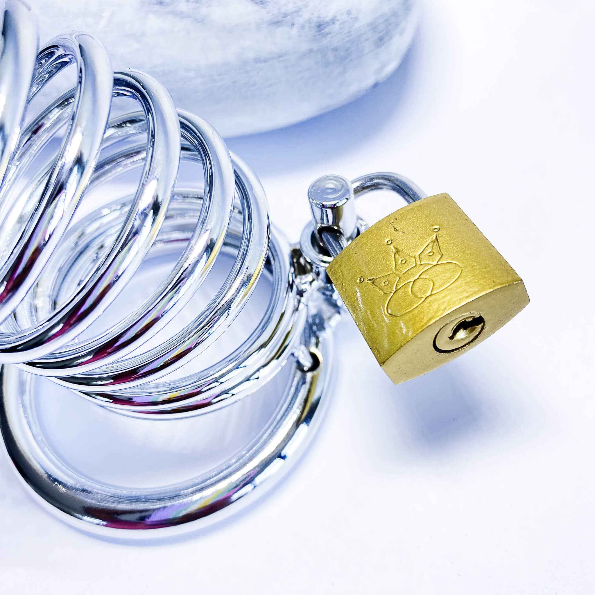 Rings of Imprisonment Male Chastity Cock Cage