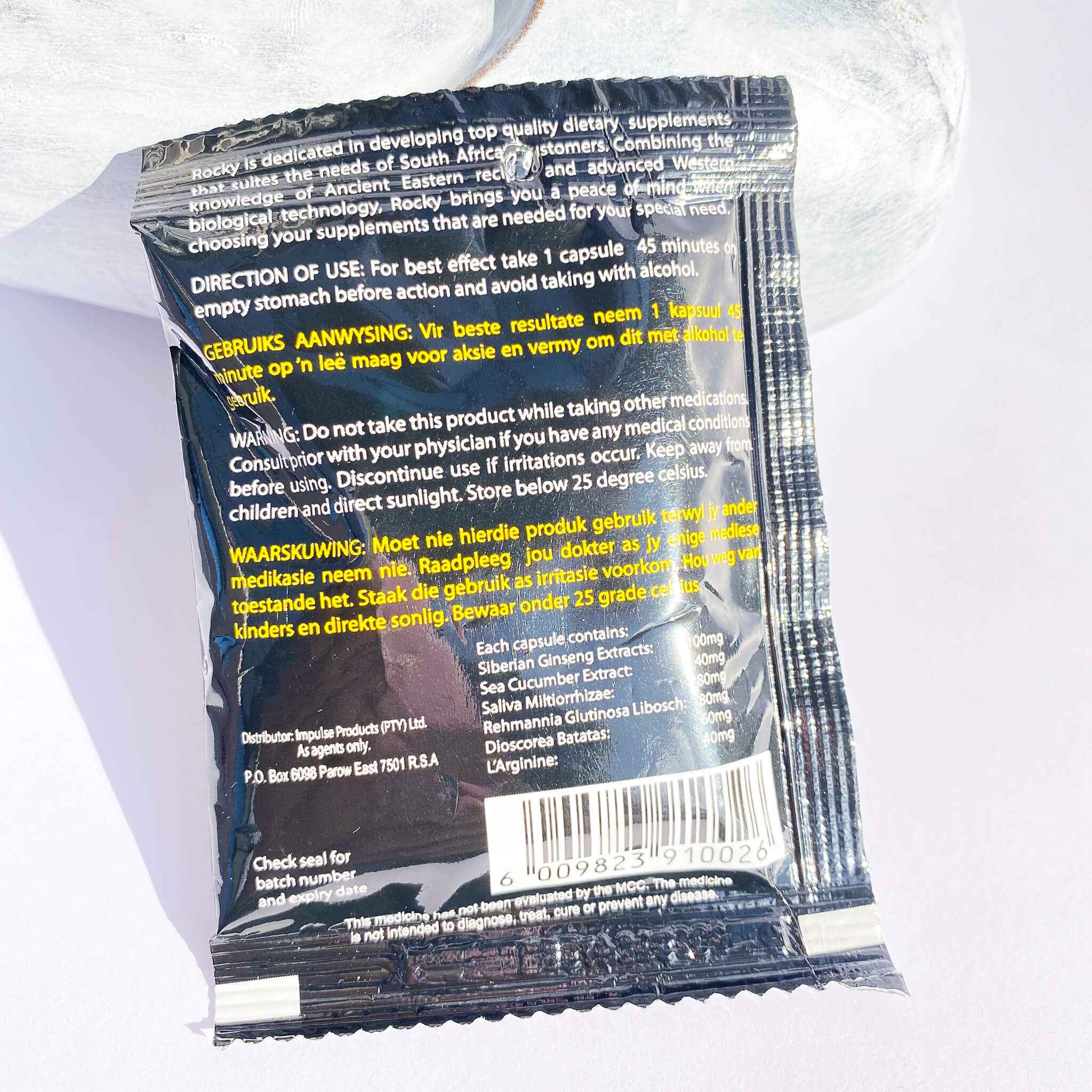 Dr Lee Rocky Gold Max-Power Capsule (1s)
