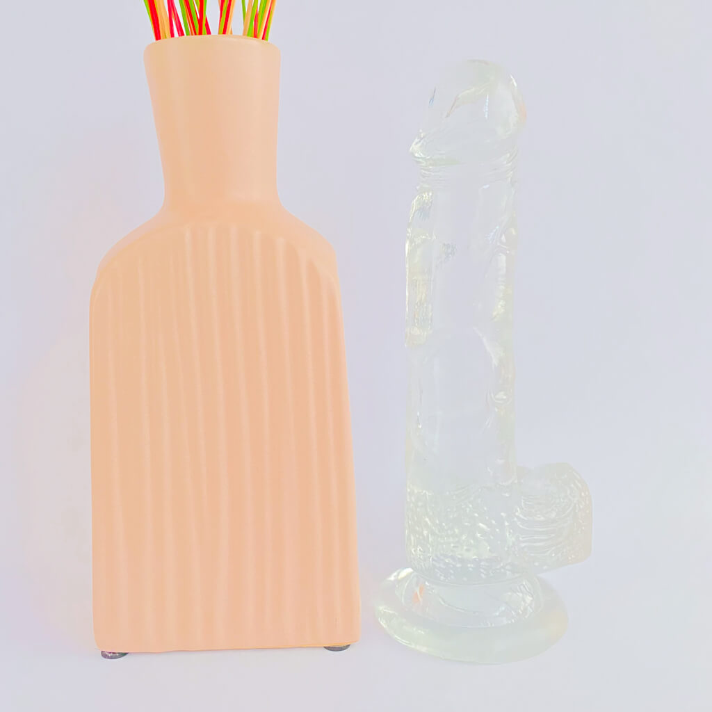 Extra Large Realistic Suction Cup Dildo (22cm/8.7 inches) - 4Play Essentials