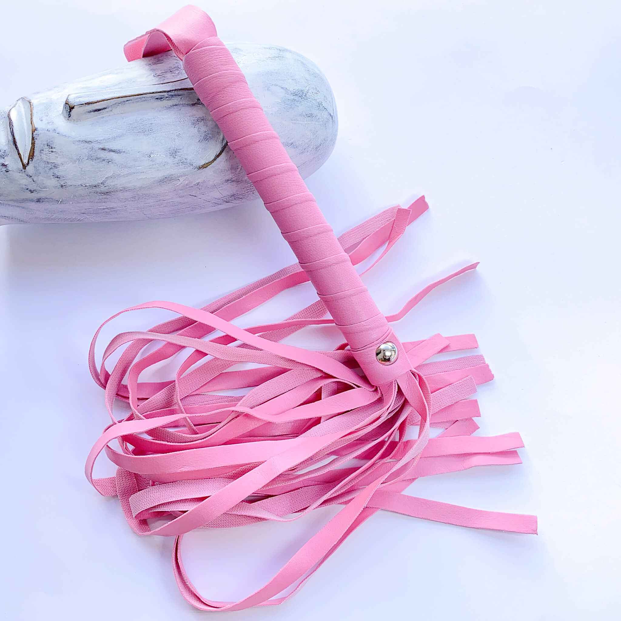 Mini Leather Flogger Whip
