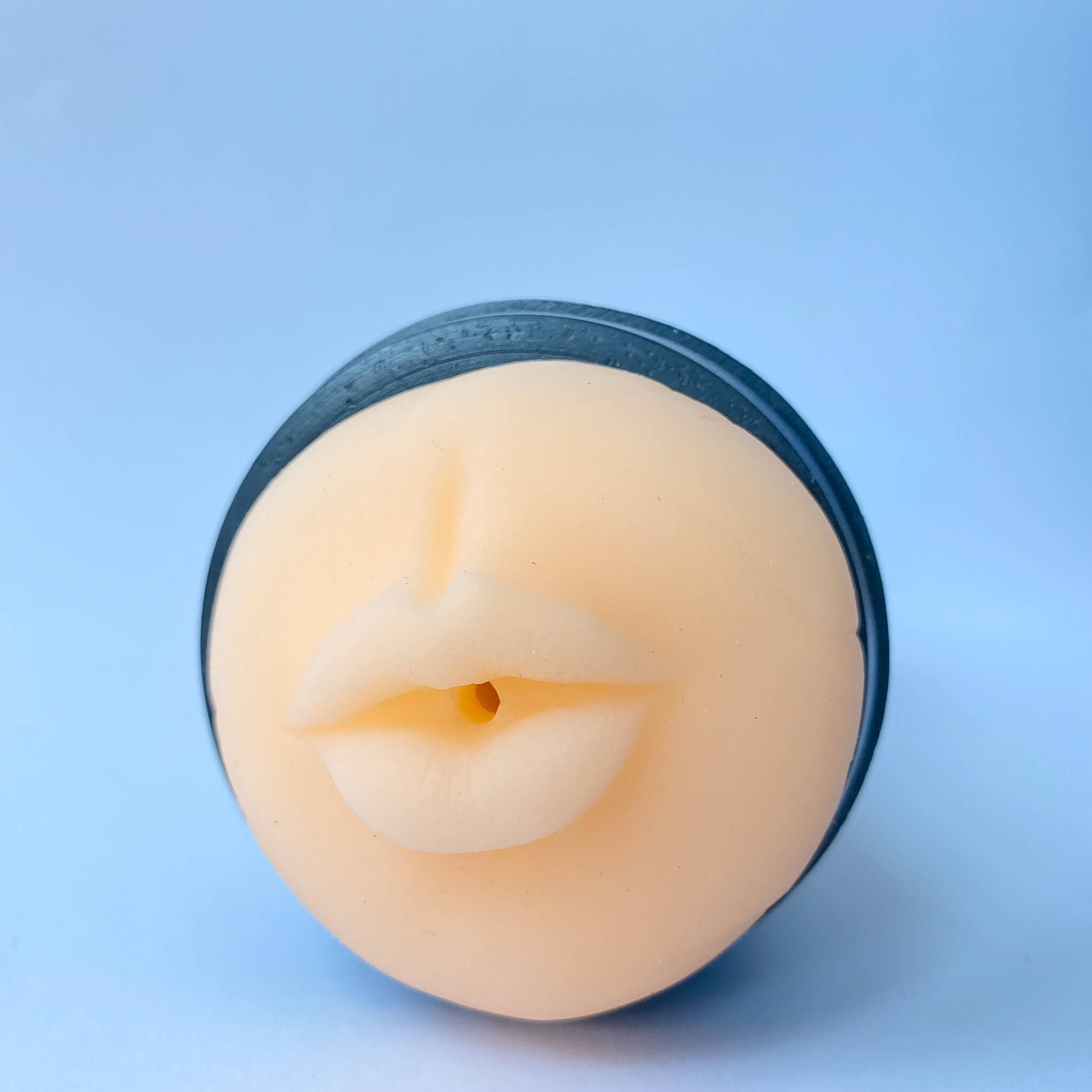 Vibrating Male Masturbator with Shell Casing - Mouth - 4Play Essentials