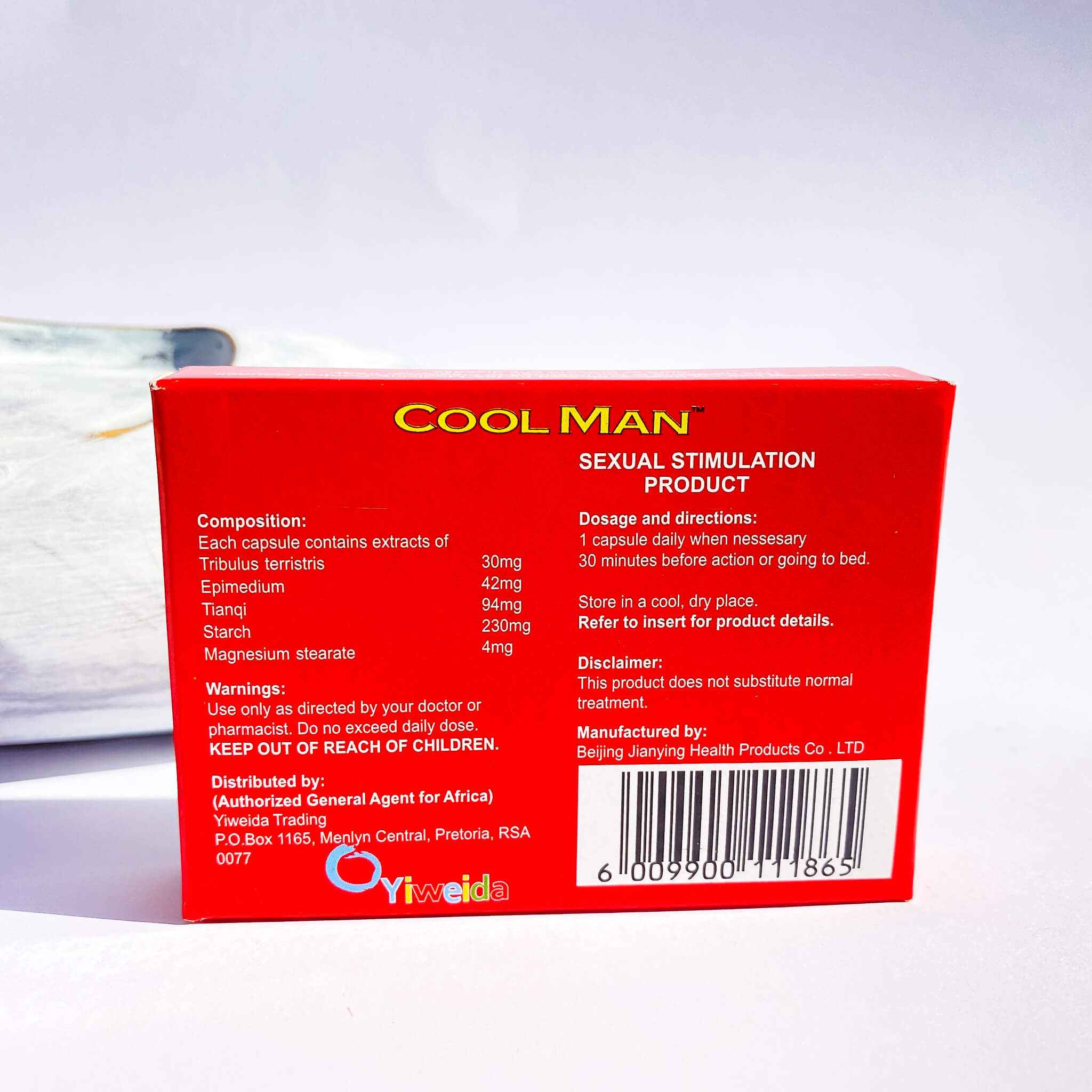 Oto Cool Man Capsules (4’s)