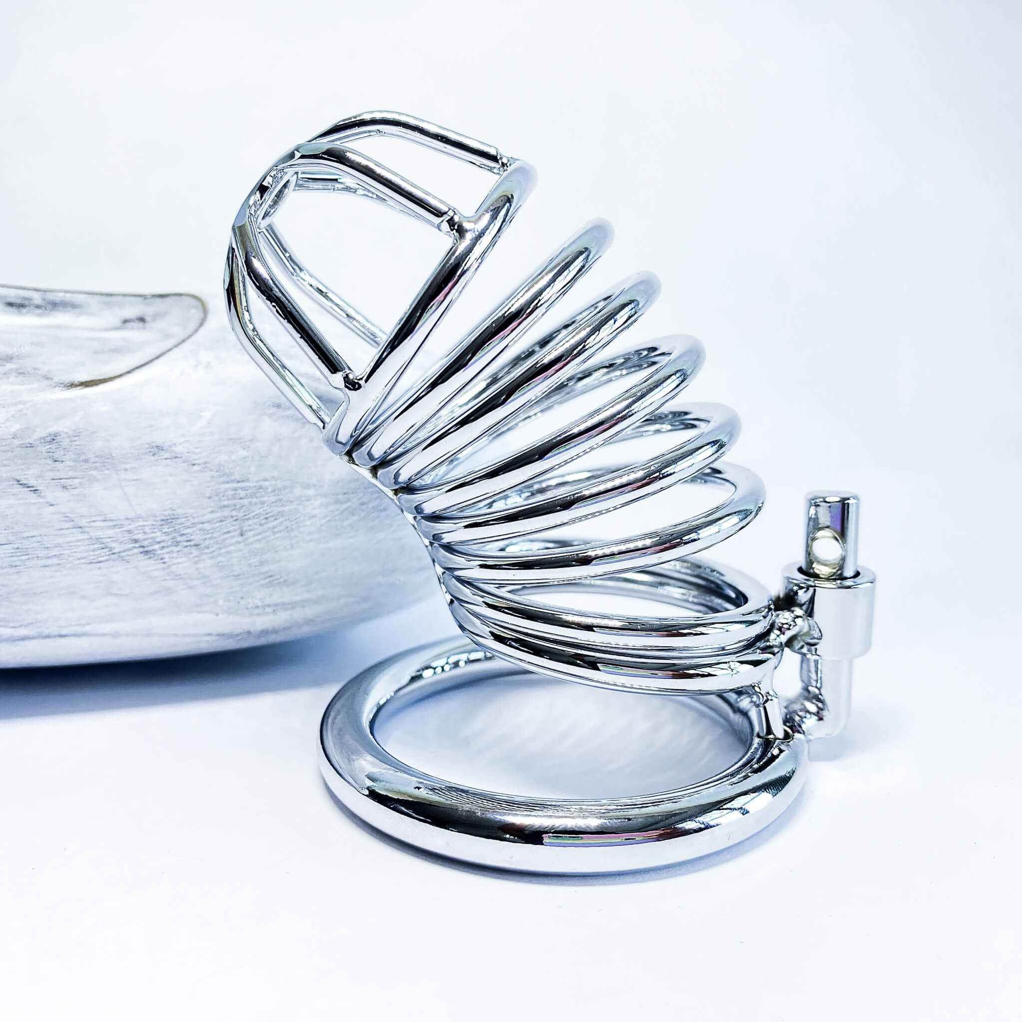 Rings of Imprisonment Male Chastity Cock Cage