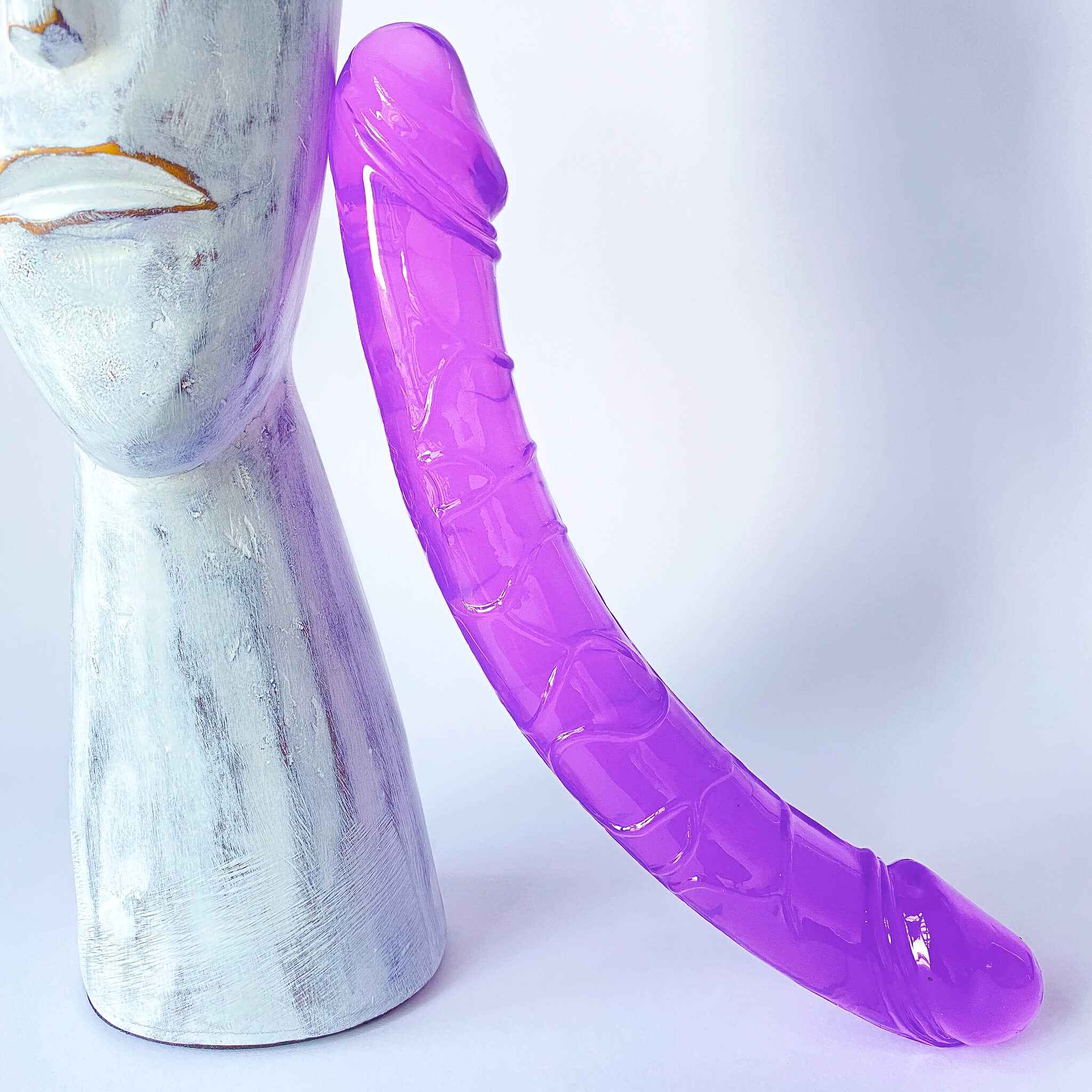 Soft and Flexible Double Ended Dildo - 33cm/13 inches