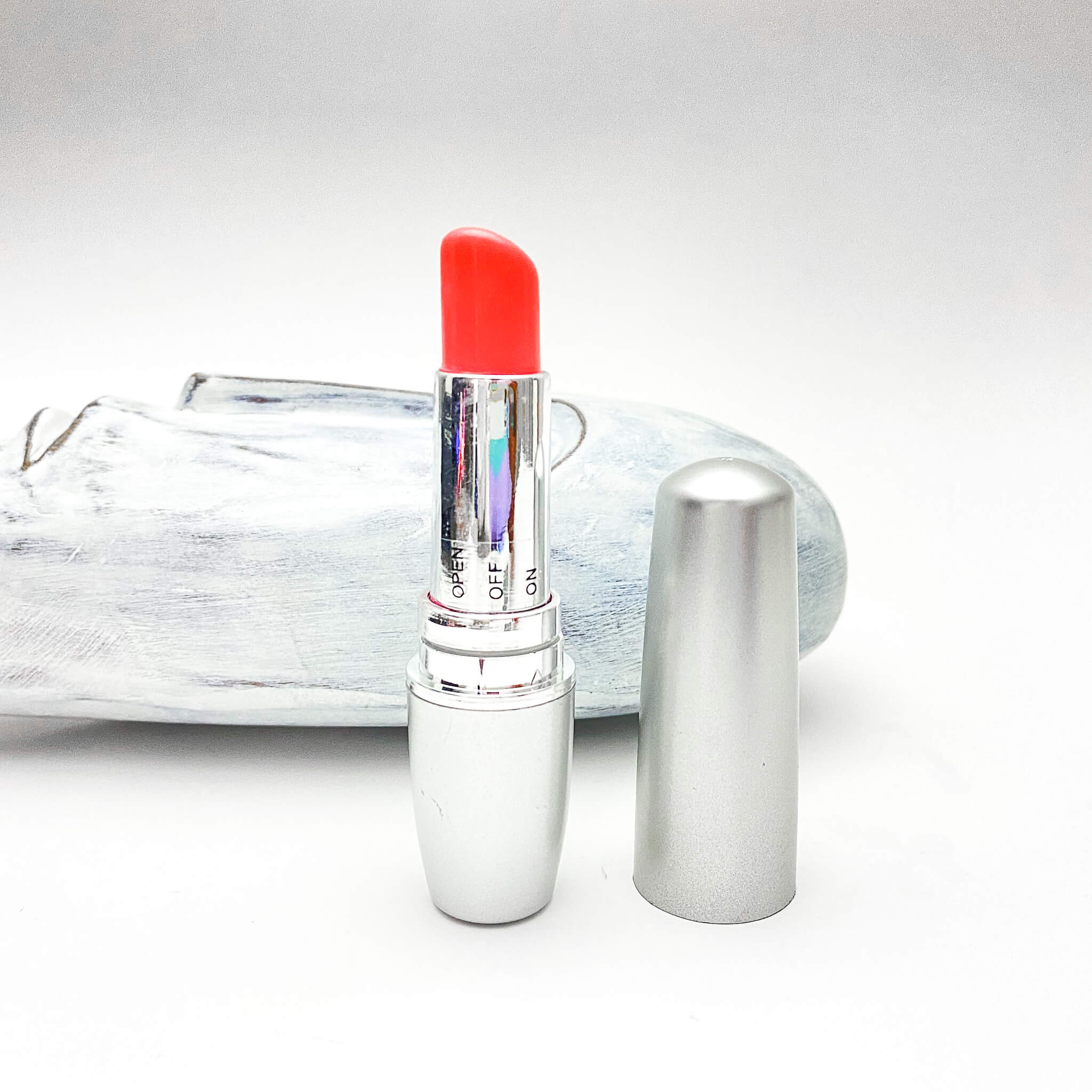 silver lipstick vibrator