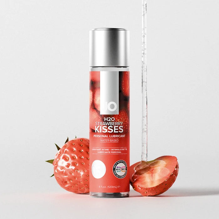 System JO H2O Strawberry Kisses Flavoured Lubricant 120ml