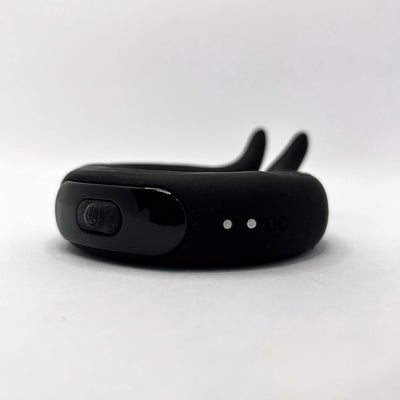 10 Speed Rechargeable Vibrating Cock Ring with Bunny Ears