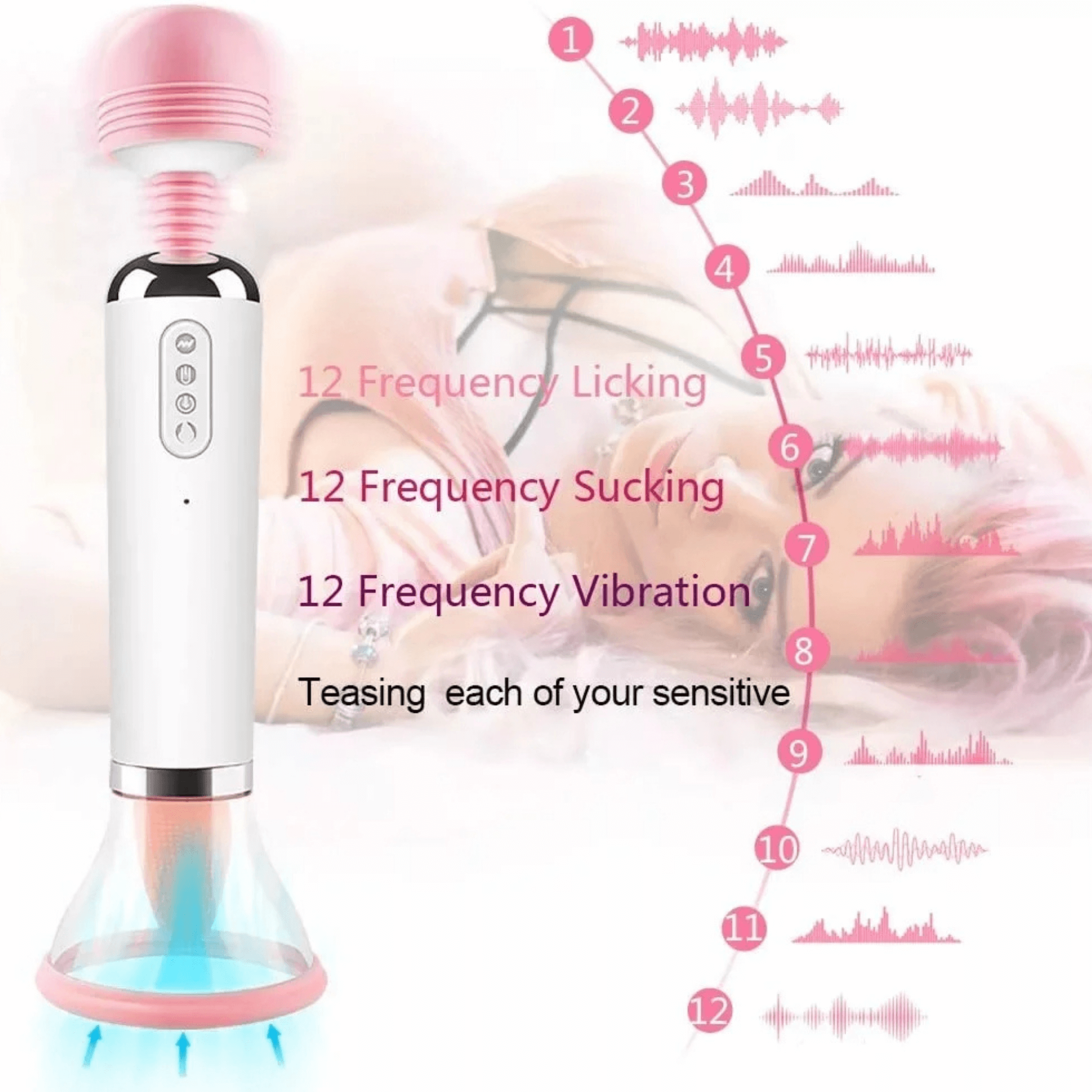 12 vibration modes vibrator