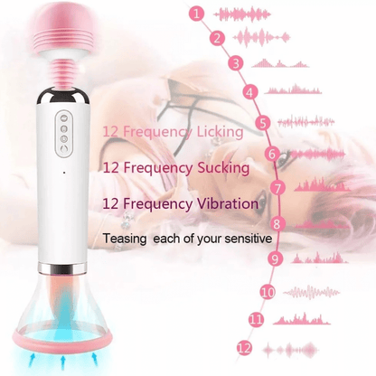 12 vibration modes vibrator