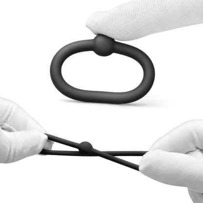 Beaded Silicone Cock Ring Set (4pcs)