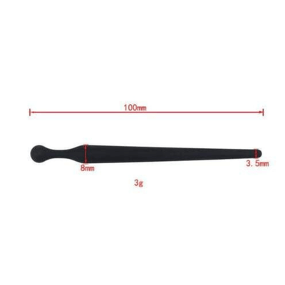 Intense Black Fix Penis Plug - 4Play Essentials