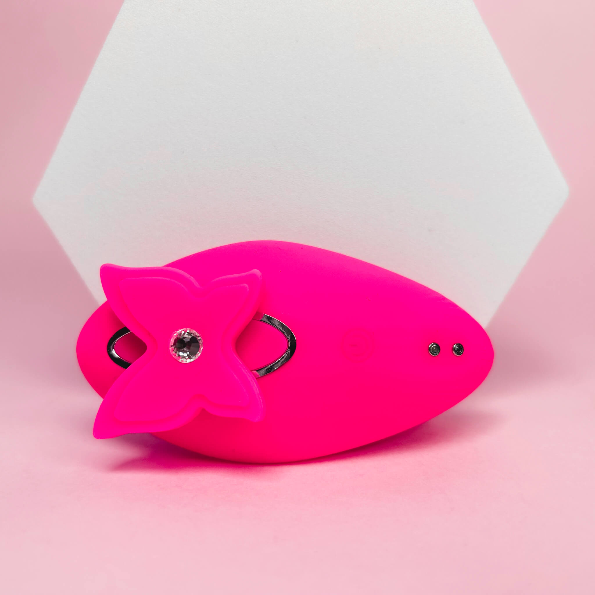 2-in-1 Butterfly Clip Long Distance Panty Vibrator App Controlled