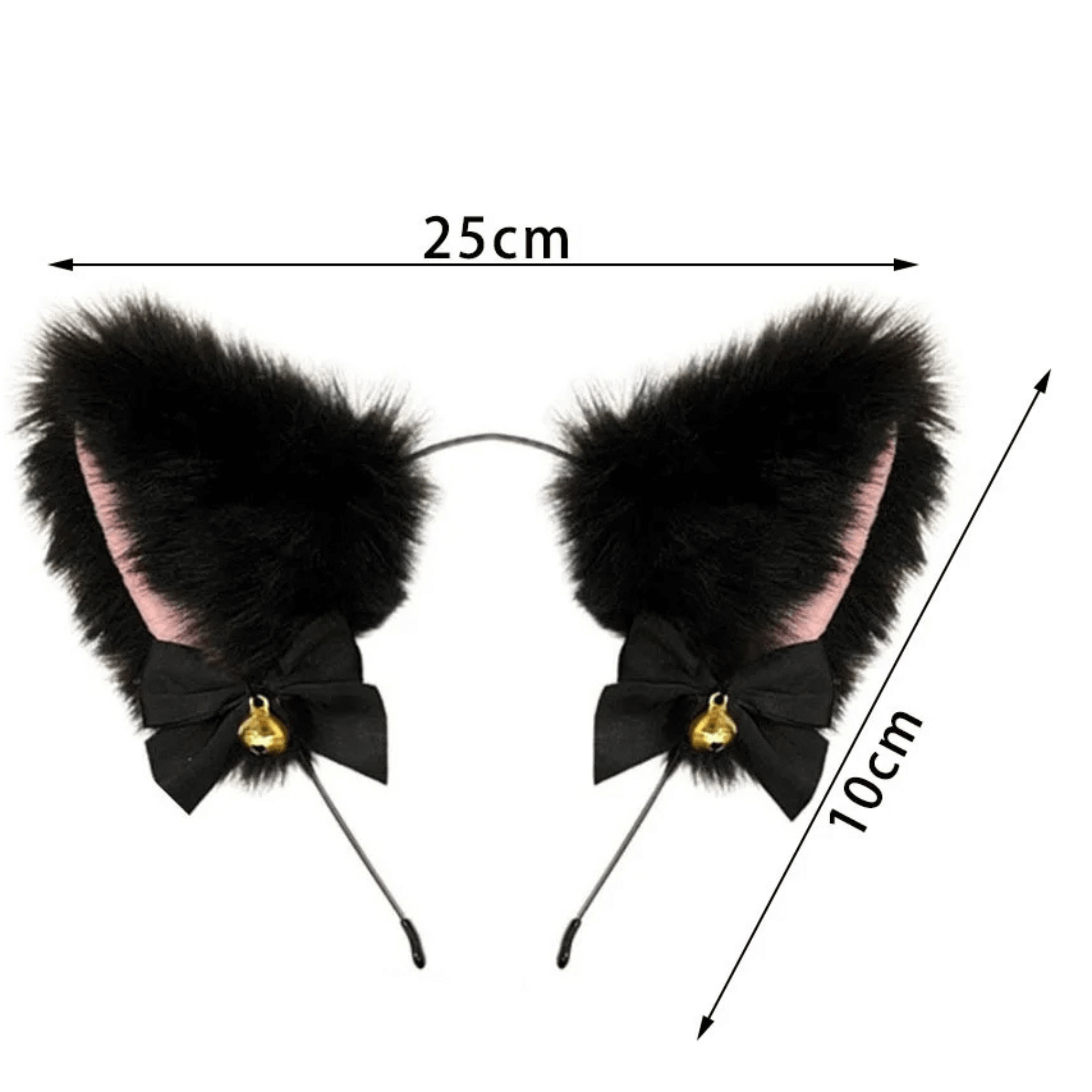 5 Piece Fox Tail and Cat Ears Set