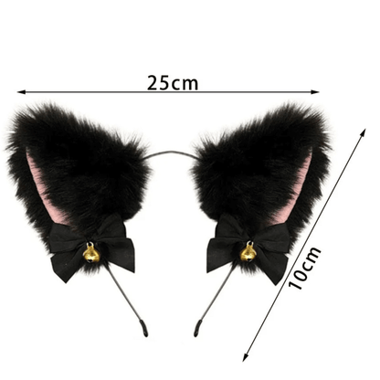 5 Piece Fox Tail and Cat Ears Set