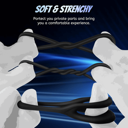 Stay & Play Silicone Penis Ring Set (7pcs)