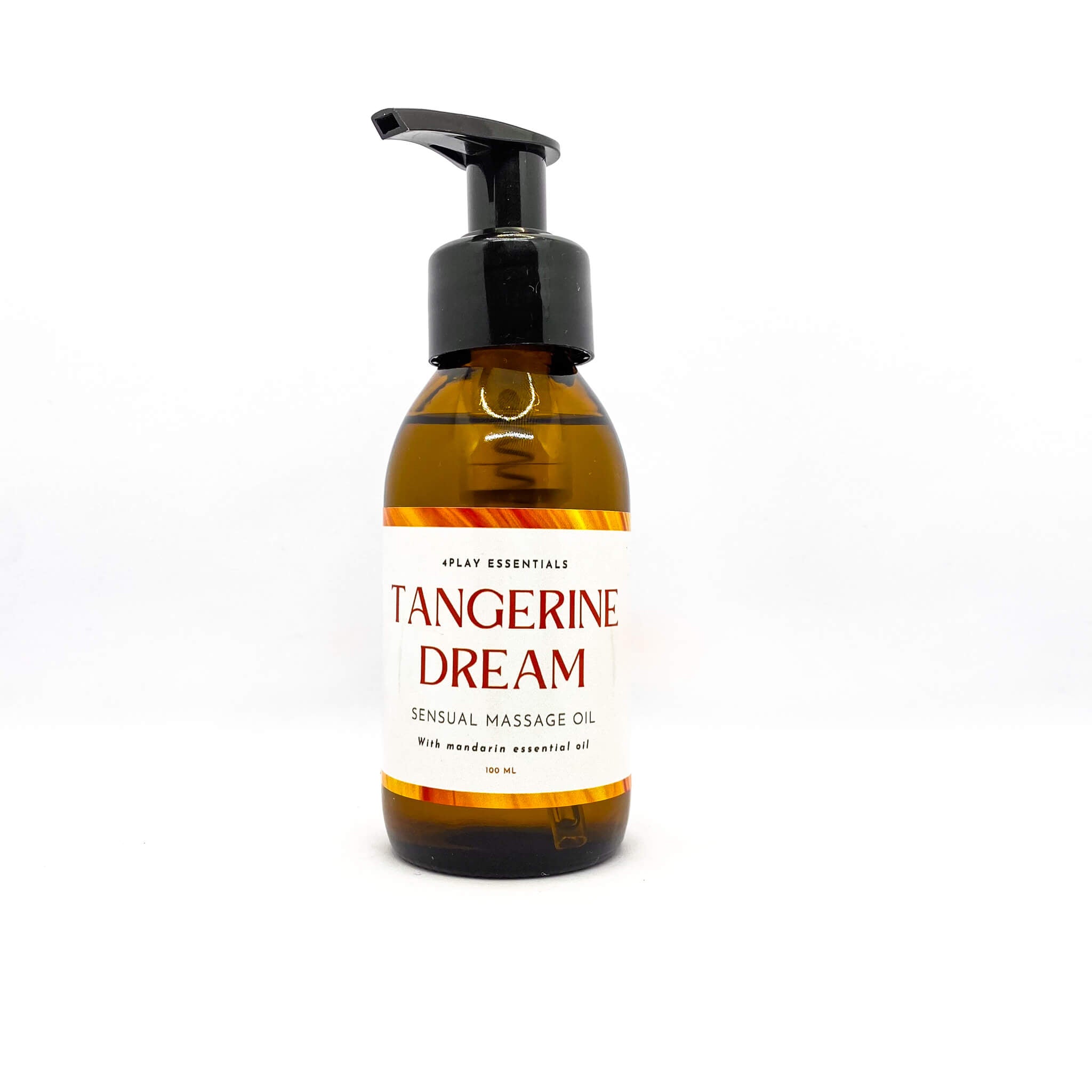 4Play Sensual Massage Oil 100ml - Mandarin