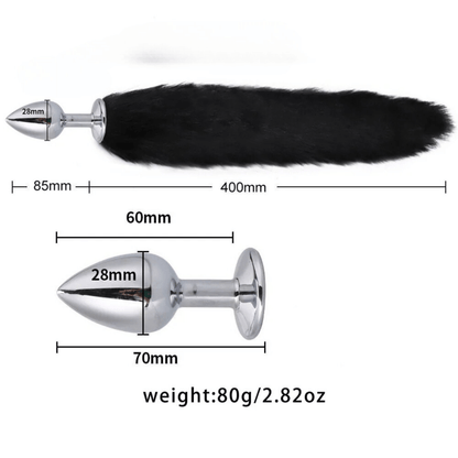 5 Piece Fox Tail and Cat Ears Set