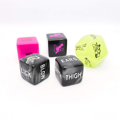 5 piece dice set