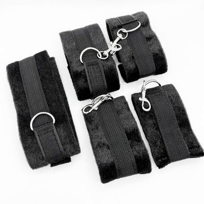 7 Piece Neck, Wrists and Ankles Spreader Bar Set