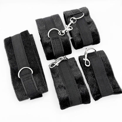 7 Piece Neck, Wrists and Ankles Spreader Bar Set