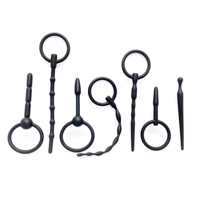 7 Piece Silicone Penis Plug Set