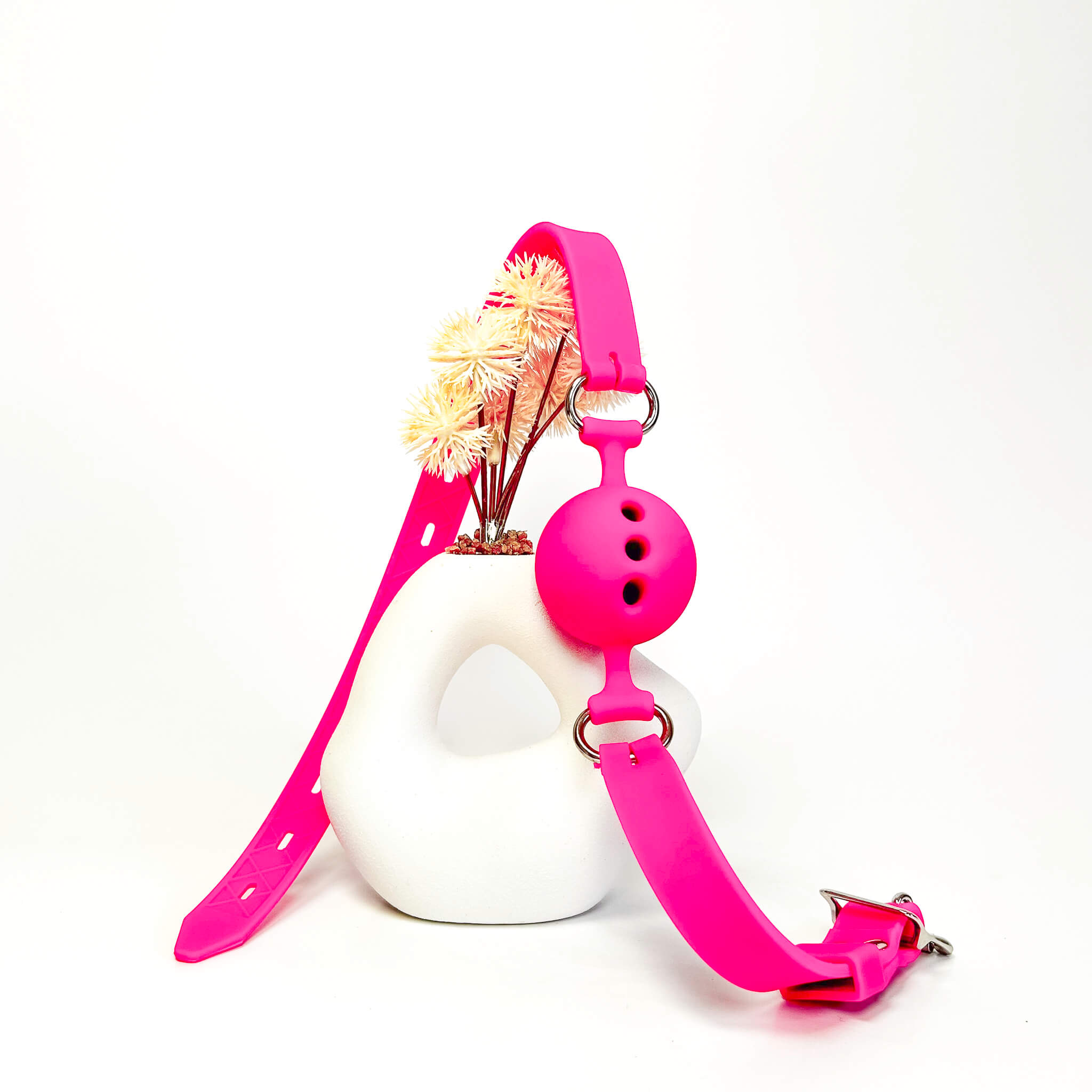 Adjustable Silicone Breathable Mouth Gag