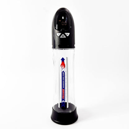AquaRise Waterproof Electric Penis Pump with LCD Gauge (8 Modes)