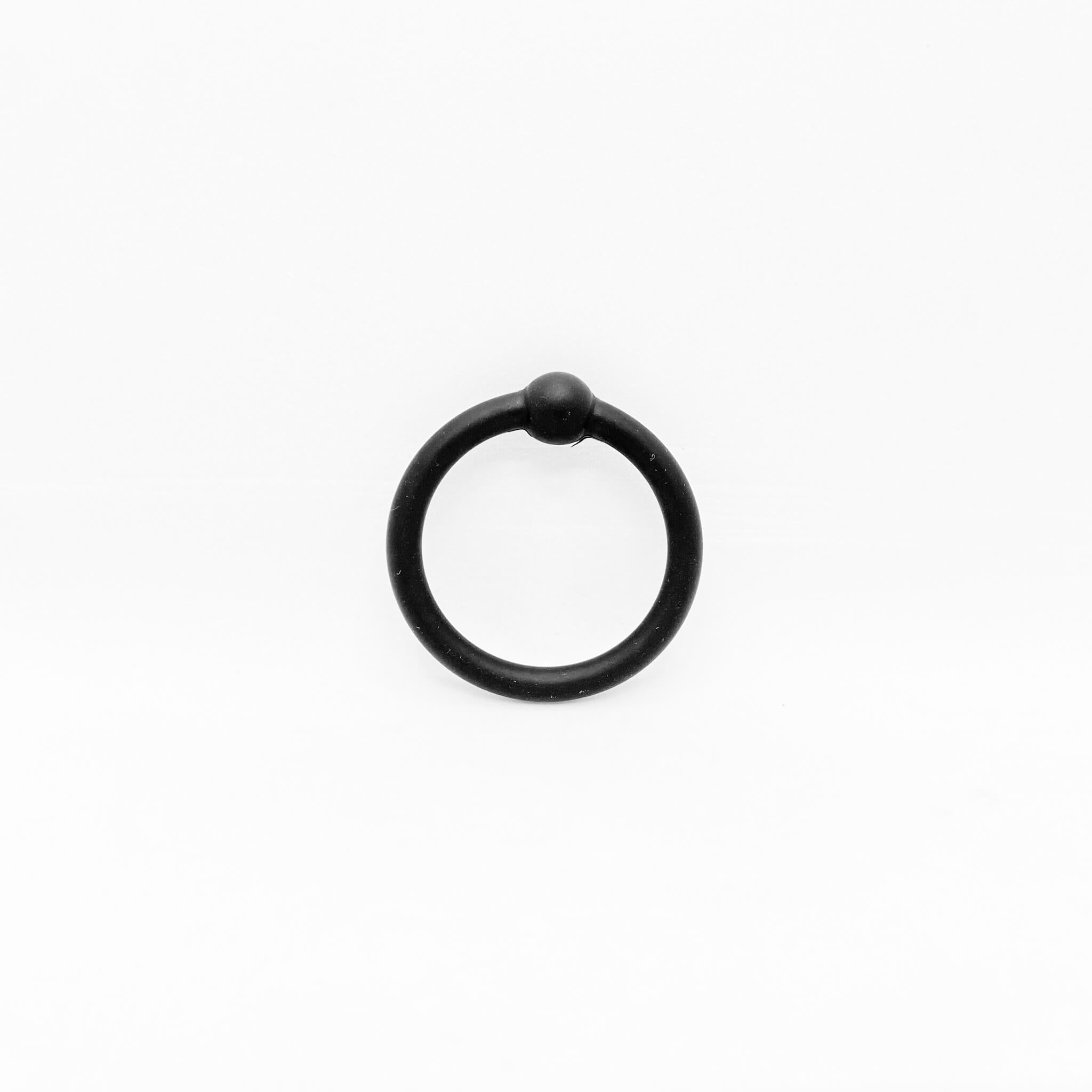 Beaded Silicone Cock Ring large