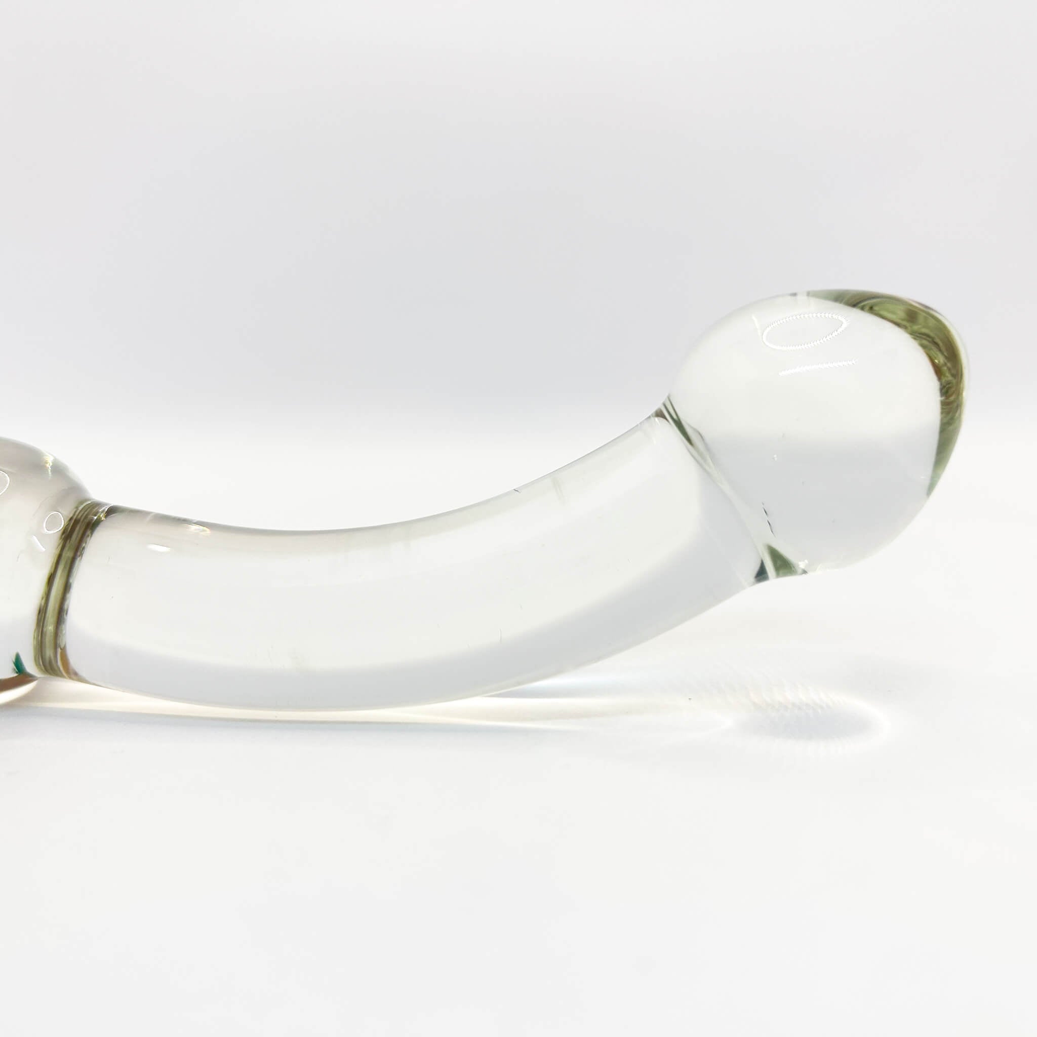 Beaded glass anal massager