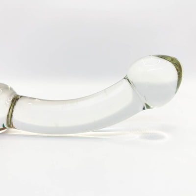 Beaded glass anal massager