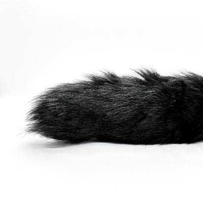 Black Fox Tail Metal Butt Plug South Africa