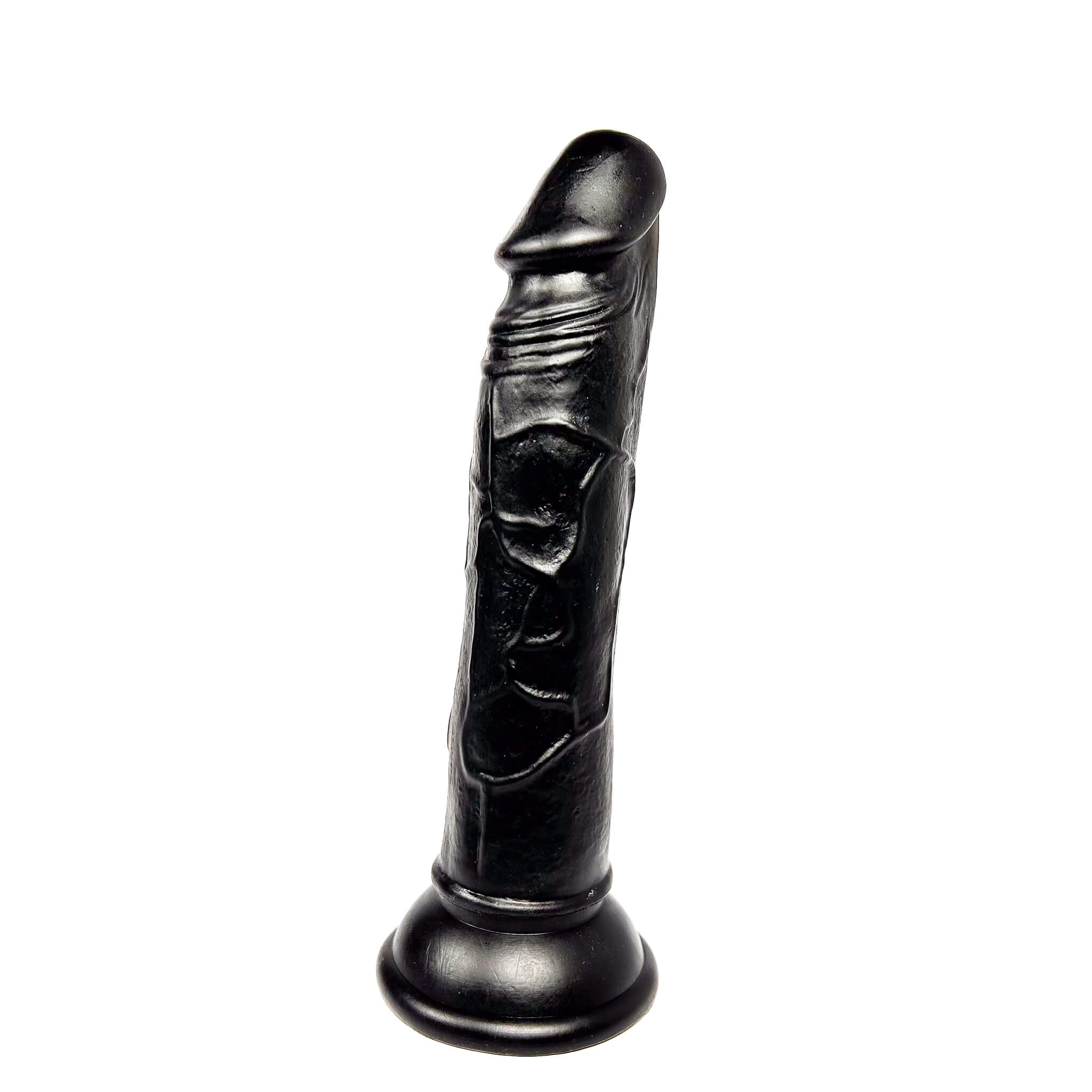 BBlack Lance's Cock Ultra Realistic 7.5 Inch Dildo on a white background