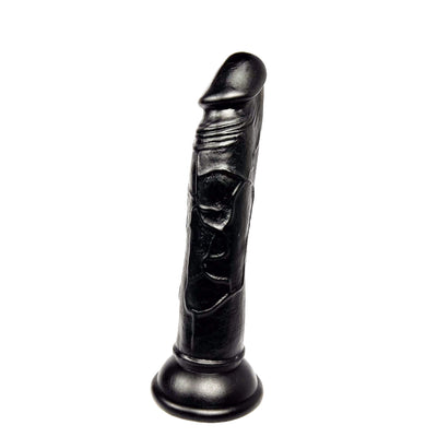 BBlack Lance's Cock Ultra Realistic 7.5 Inch Dildo on a white background