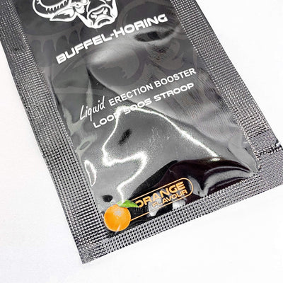 Buffel Horing Liquid Erection Booster - Orange Flavour - 4Play Essentials