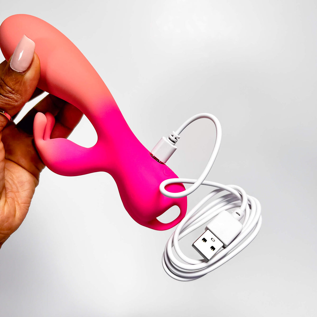 Double Delight Rechargeable Rabbit Vibrator