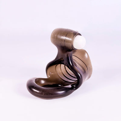 Double Loop Vibrating Cock Ring