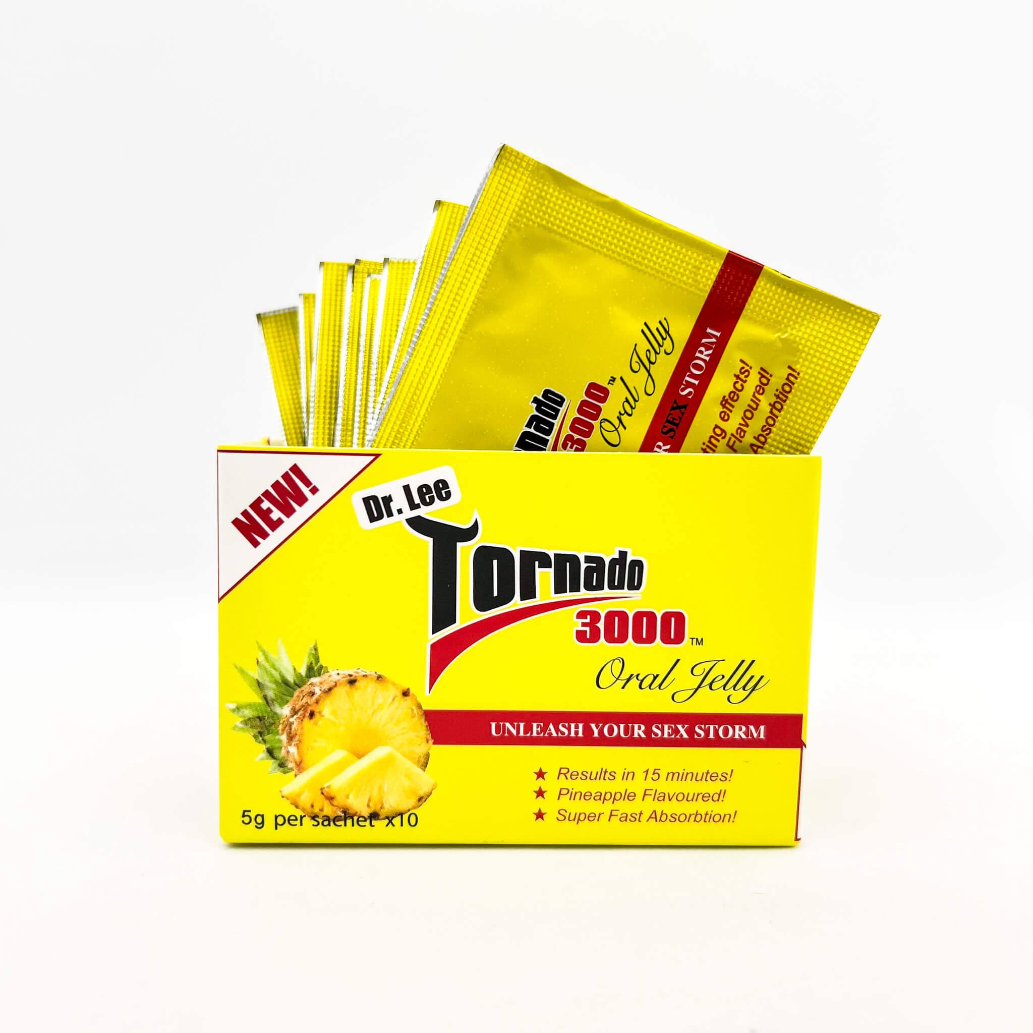 Dr. Lee Tornado 3000 Oral Jelly - Pineapple