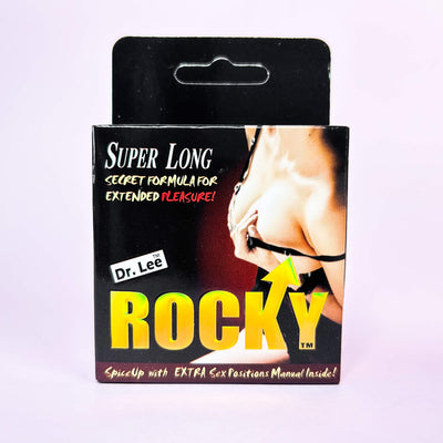 Dr Lee Rocky Super Long Condoms (3 Pack)