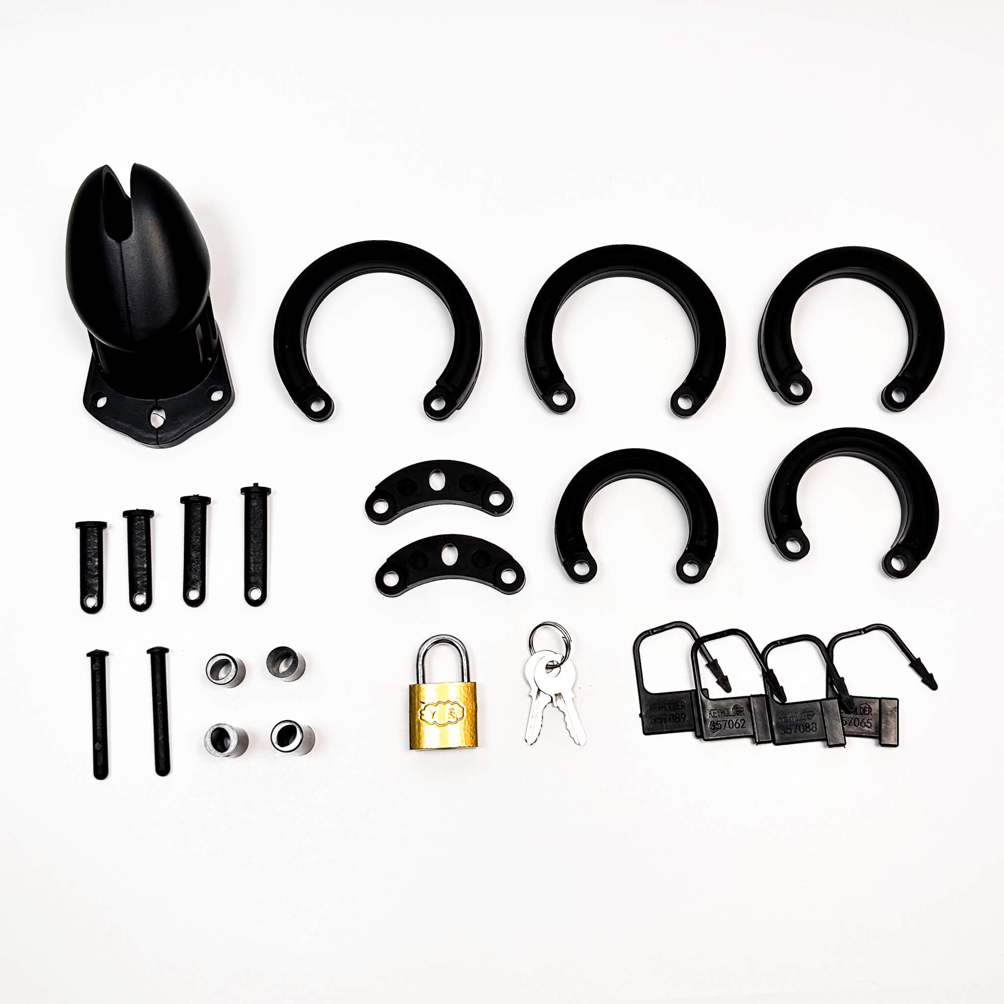Flex Lock Short Silicone Chastity Cage