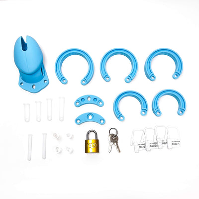 Flex Lock Short Silicone Chastity Cage
