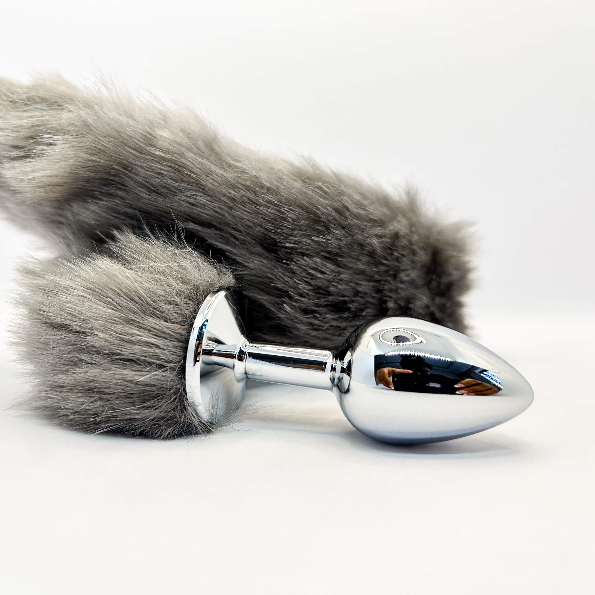 Fox Tail Anal Butt Plug metal