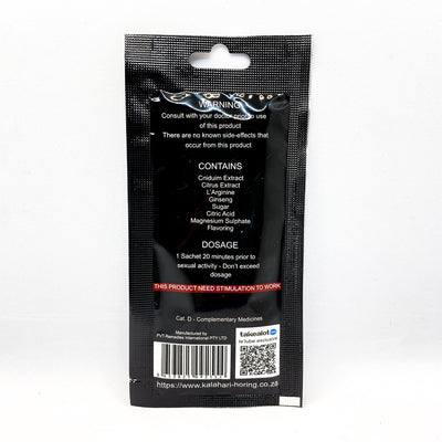 Kalahari Horing Drink Pomp Ingredients